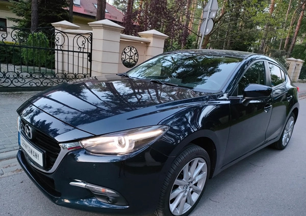 Mazda 3 cena 64444 przebieg: 123400, rok produkcji 2019 z Żyrardów małe 781